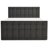 Maison de Rêve Antracitno sivi boxspring krevet s prostorom za odlaganje 200x200 cm Tasca – | shoptok.hr