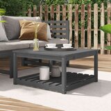  Vrtni stol sivi 82 5 x 82 5 x 45 cm od masivne borovine Cijene