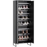 MID.YOU Omara Za Čevlje Janne, Črna | Shoptok.si