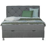 Modern Living Postelja Z Vzmetnico Black Diamant, Siva, 180x200 | Shoptok.si