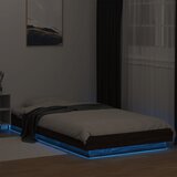  Okvir za krevet s LED svjetlima boja hrasta 90 x 200 cm drveni | shoptok.hr