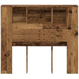  Uzglavni ormarić staro drvo 120x19x104,5 cm konstruirano drvo | shoptok.hr
