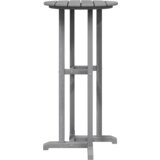 vidaXL Bar Miza Svetlo Siva 55x55x107 cm HDPE | Shoptok.si