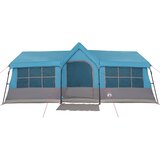  Obiteljski šator s krovom Plava i siva 622 x 295 x 238 cm | Eponuda.com