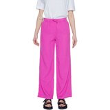 Only Lahkotne hlače & Harem hlače Onlcaro Mw Linen Bl Pull-Up 15291807 Rdeča | Shoptok.si