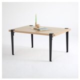Hanah home Sto za kafu Neda Wooden Black | ePonuda.com