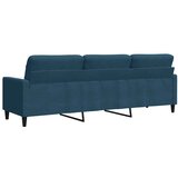  Trosjed od tkanine Plava 210 cm baršunasti | Eponuda.com