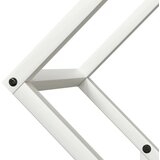  stojalo za drva belo 50x25x50 cm hladno valjano jeklo | Shoptok.si