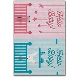 Conceptum Hypnose tepih Hmi Kdc-91, pravougaoni, 80 x 140 cm, roze-plavi | Eponuda.ba