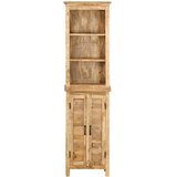 vidaXL Knjižna polica 50x30x180 cm trden mangov les | Shoptok.si