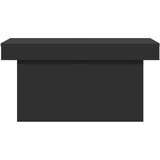 vidaXL Klubska mizica črna 100x55x40 cm inženirski les | Shoptok.si