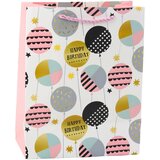  Paper Gift Bag Birthday Patterns 23 x 18 x 10.5 cm | Shoptok.si