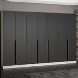 Hanah home Ormar za hodnik Noah 8270, 315x210x35 cm, Antracit Cijene