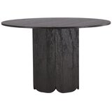 Venture Home Tekla okrugli blagovaonski stol ⌀120 cm, crni | shoptok.hr