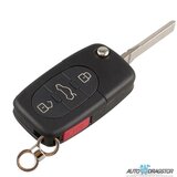 888 Car Accessories kućište oklop ključa 4 dugmeta za audi Cene