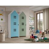 Vipack Zelena/svijetlo plava dječja garderoba 115x171,5 cm CASAMI BRUGES – | shoptok.hr