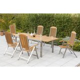Gardenson Vrtni Stol Keros, Jeklo, Masiven Les Cene