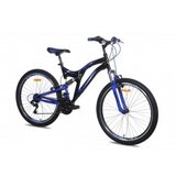 Mountin bike galaxy factor 600 26in 18 crno plavi