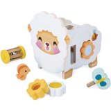 Janod Multi-Activity Sheep aktivna igračka od drva 12m+ 1 kom | shoptok.hr