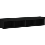 vidaXL TV ormarići s LED svjetlima 2 kom crni 80x30x30 cm | shoptok.hr