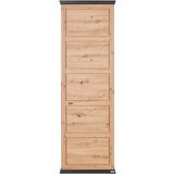 Hom`in garderobna omara barve hrasta, temno siva | Shoptok.si