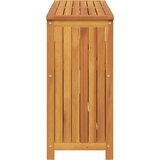 vidaXL Konzolni vrtni stol 110 x 35 x 75 cm od masivnog drva bagrema | shoptok.hr