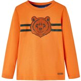 vidaXL Dječja majica dugih rukava tamnonarančasta 92 | shoptok.hr