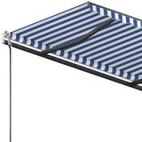  Samostojeća tenda na ručno uvlačenje 300 x 250 cm plavo-bijela | shoptok.hr