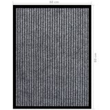  Otirač prugasti sivi 60 x 80 cm | shoptok.hr