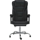  Pisarniški stol črno umetno usnje, (20669213) | Shoptok.si