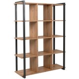 MID.YOU regal 107/145/39 cm antracit, barve hrasta Cene