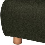 Lomoco KOTNA SEDEŽNA GARNITURA, velur temno zelena | Shoptok.si