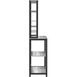  Kuhinjska polica Siva Sonoma 80 x 40 x 168 cm Konstruirano drvo | shoptok.hr