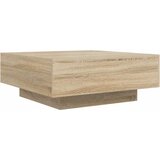  Stolić za kavu boja hrasta sonome 80x80x31cm konstruirano drvo | Eponuda.ba