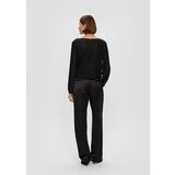 s.Oliver BLACK LABEL Majica črna | Shoptok.si