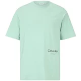 Calvin Klein Majica menta / crna