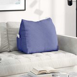 vidaXL Poglavni vzglavnik Jeans modra 60 x 20 x 50 cm blago | Shoptok.si
