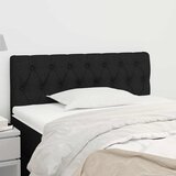  Uzglavlje crno 90x7x78/88 cm od tkanine | shoptok.hr