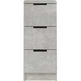  Komode 2 kom siva boja betona 30 x 30 x 70 cm konstruirano drvo | Eponuda.ba