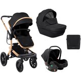 Kikka Boo irene premium kolica set 3u1 green