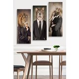 WALLXPERT MDF0077 Višenamenska Dekorativna MDF Slika (3 Komada) | Eponuda.com