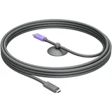 952-000195 USB kabel USB 3.2 Gen 2 (3.1 Gen 2) 5 m USB C Grafit, Ljubičasto
