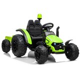 Traktor na akumulator s prikolicom HZB-200 - zeleni | shoptok.hr