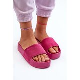 Big Star Women's Platform Suede Slippers | Shoptok.si