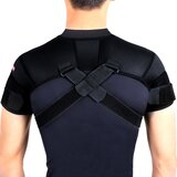KUANGMI športna dvojno nastavljiva opornica za ramena - odprta embalaža | Shoptok.si