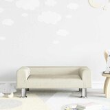  Dječja fotelja krem 70x45x26,5 cm baršunasta | shoptok.hr