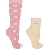 QHP Darilni komplet nogavic Fluffy Heart, 2 kosa - 35-38 | Shoptok.si