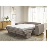 Bobochic Paris Zelena sedežna garnitura za spanje/raztegljiva iz rebrastega žameta 240 cm Hugo – | Shoptok.si