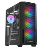  Kućište gaming RAMPAGE SHELOB Mesh, Tempered Glass, 4*ARGB Infinity Fan, Hub, E-ATX, Mid-T | Eponuda.ba