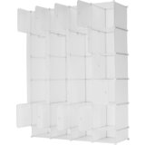 Kondela Modularna večnamenska omara, bela, ZAFOD | Shoptok.si